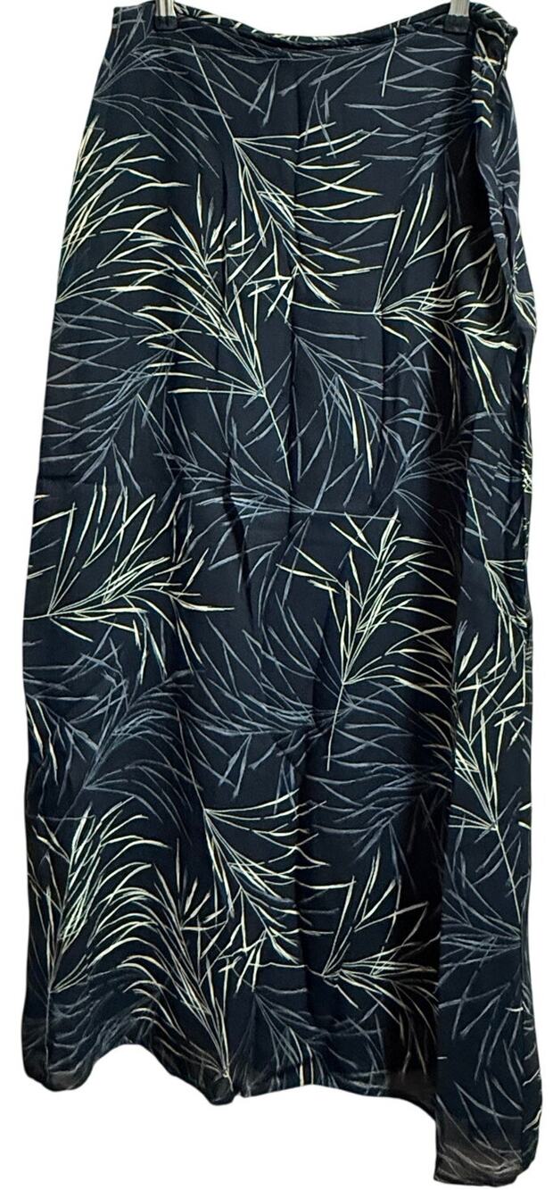 Vintage Ballinger Gold Abstract Maxi Skirt - Size Medium